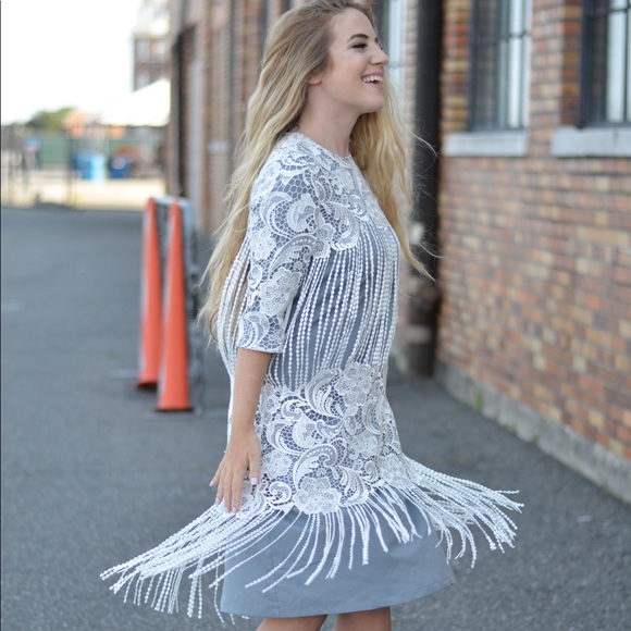 Fringe over Lace - Picture 2 of 2